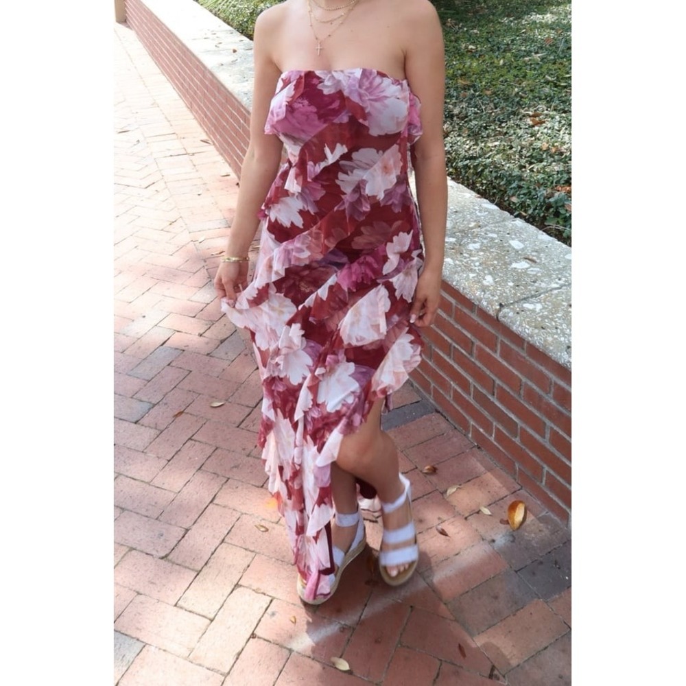 Floral maxi dress